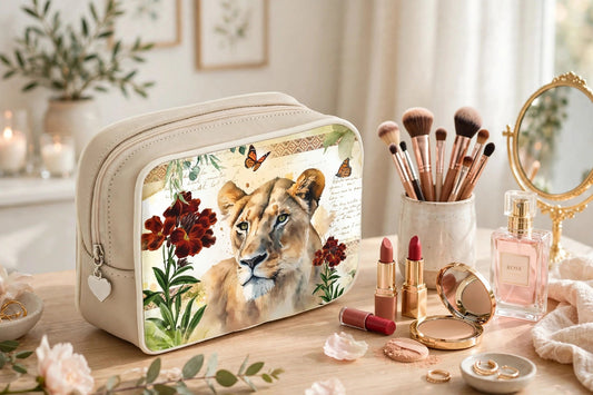 Make Up Bag - Majesty in Golden Thickets