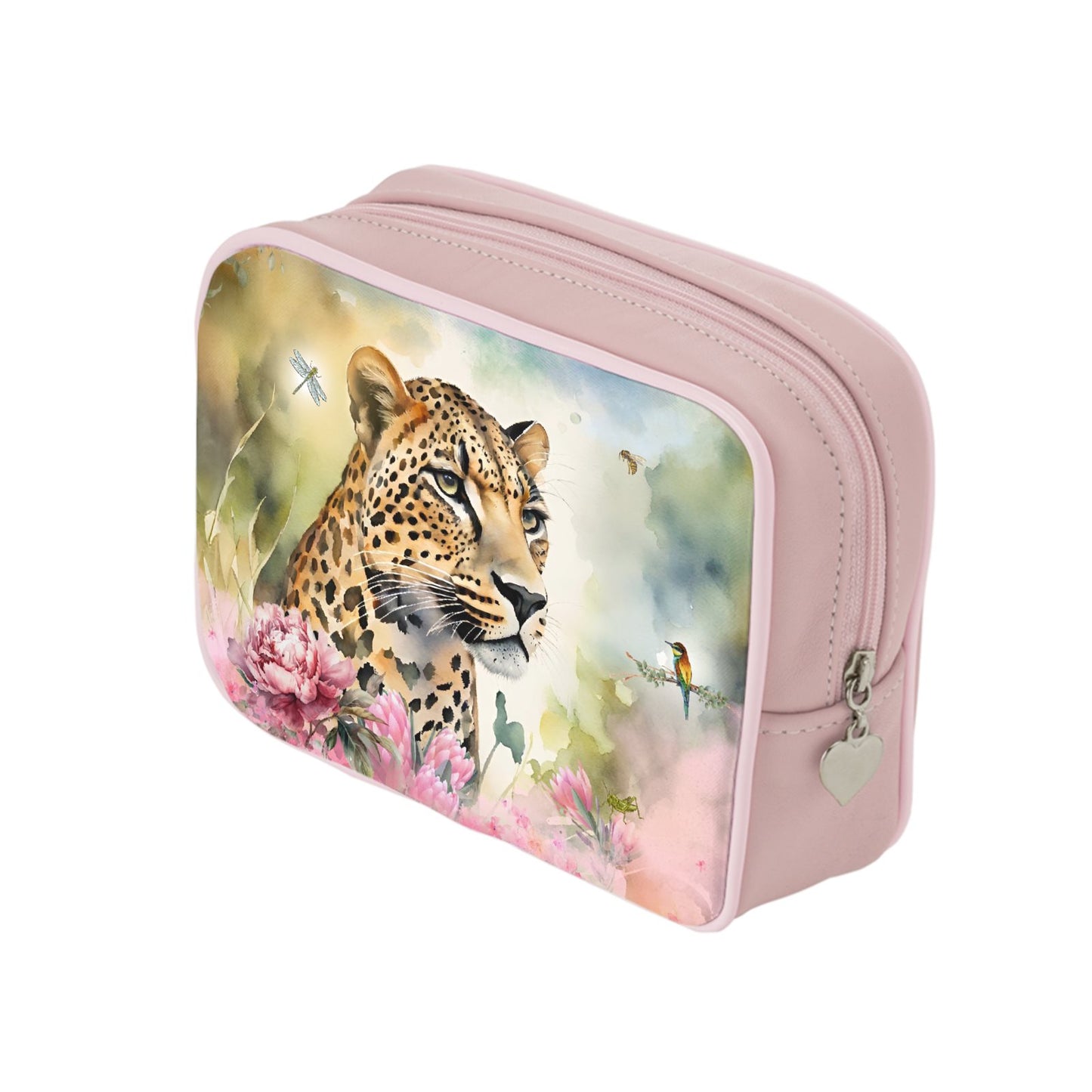 Make Up Bag - Blossom Serenade in Leopard Majesty