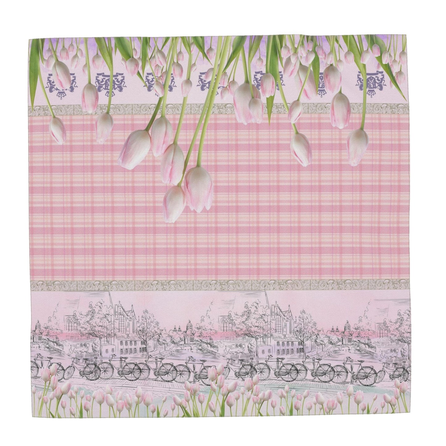 Scarf Wrap - Promenade & Blossom Symphony