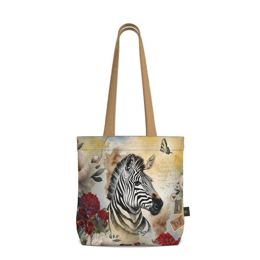 Everyday Tote Bag - Zebra Serenade