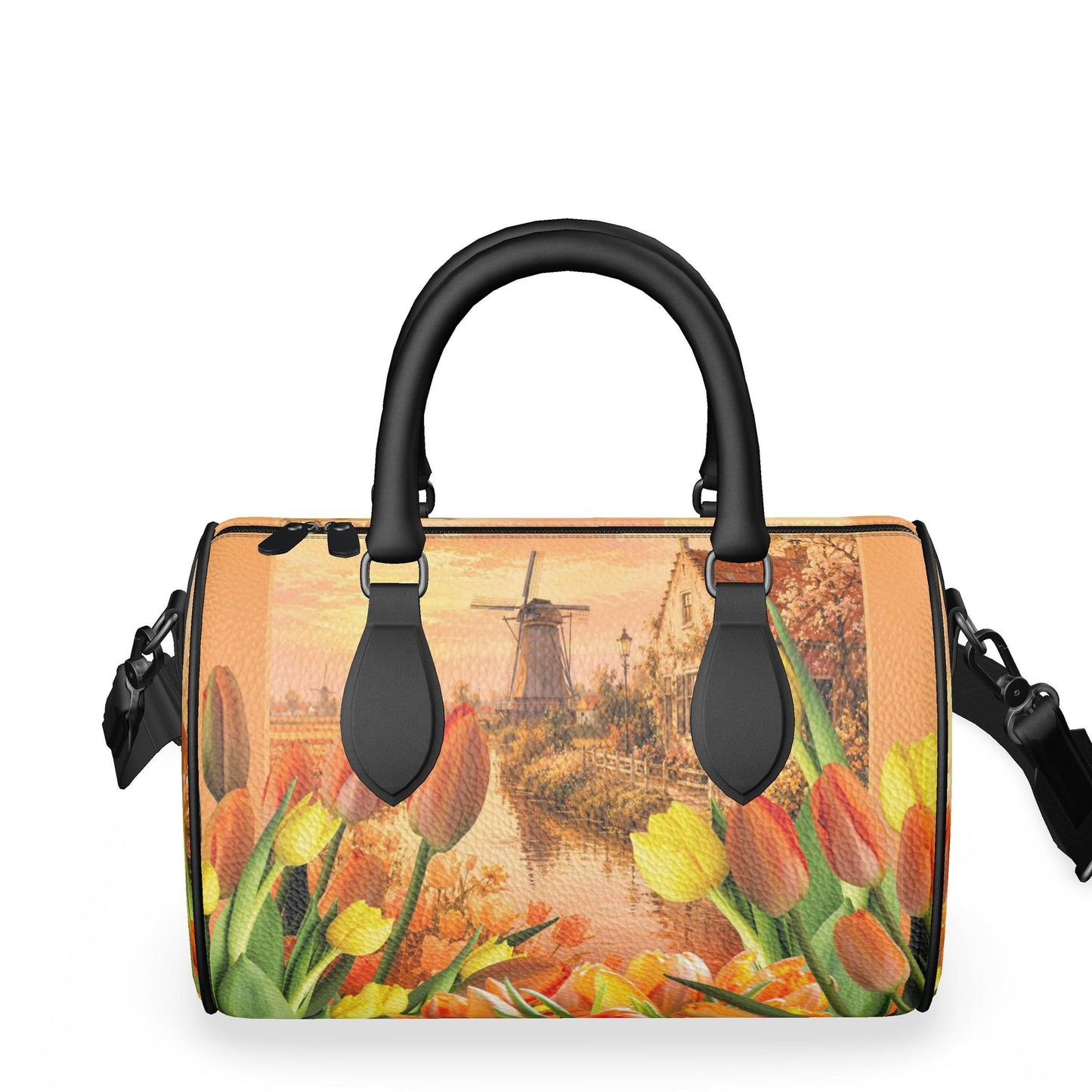 Mini Denbigh Duffle bag - Golden Horizon Tulip Promenade