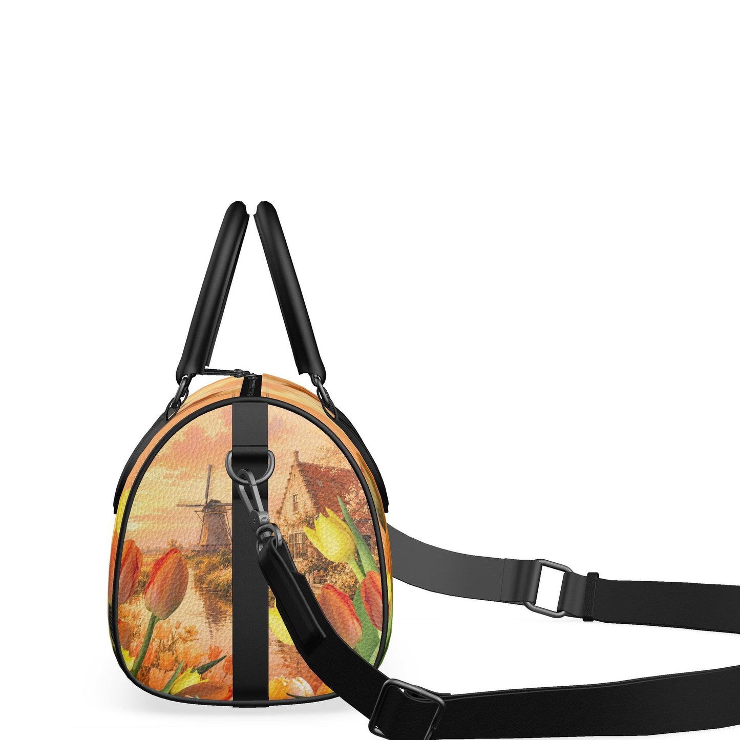 Mini Denbigh Duffle bag - Golden Horizon Tulip Promenade